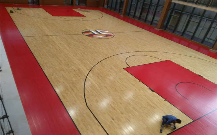 海南柞木體育木地板廠