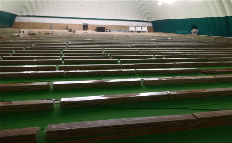 內蒙古柞木體育木地板施工技術