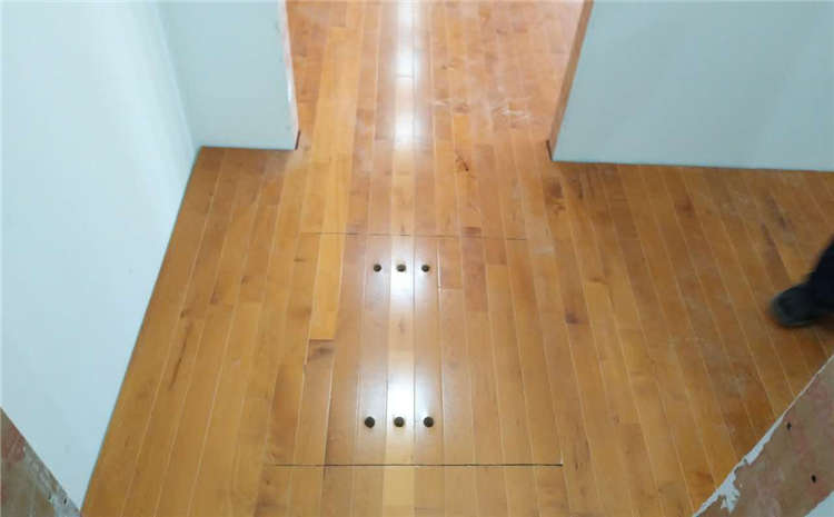 上海企口體育木地板結(jié)構(gòu)