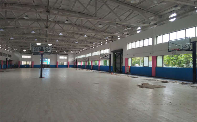 南昌體育木地板結構