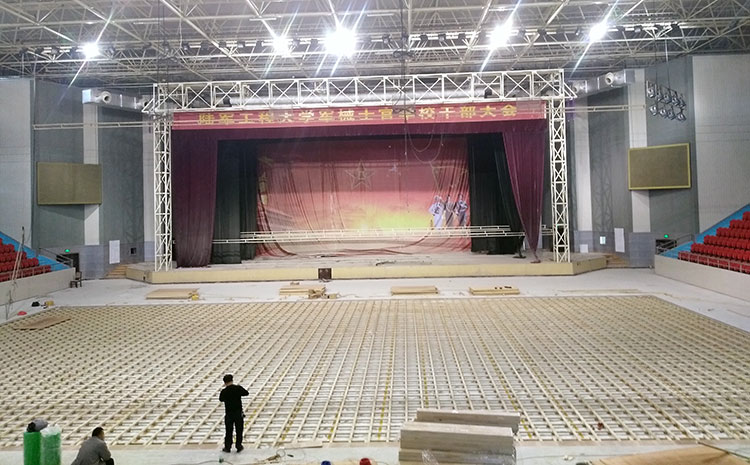 西安體育木地板厚度