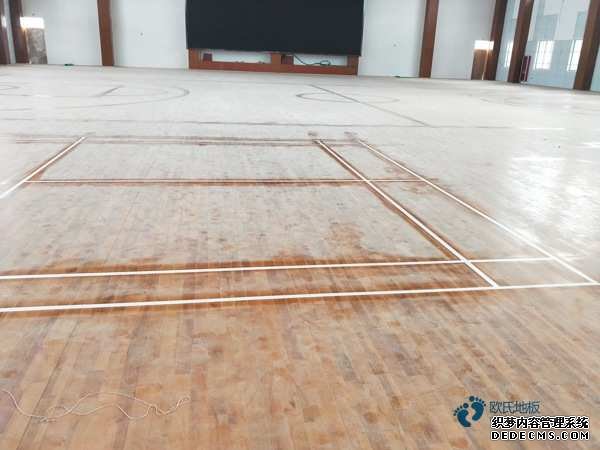楓木籃球木地板厚度